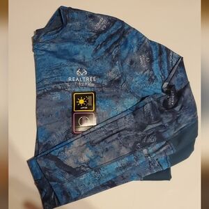 Realtree Fishing Blue Performance Shirt